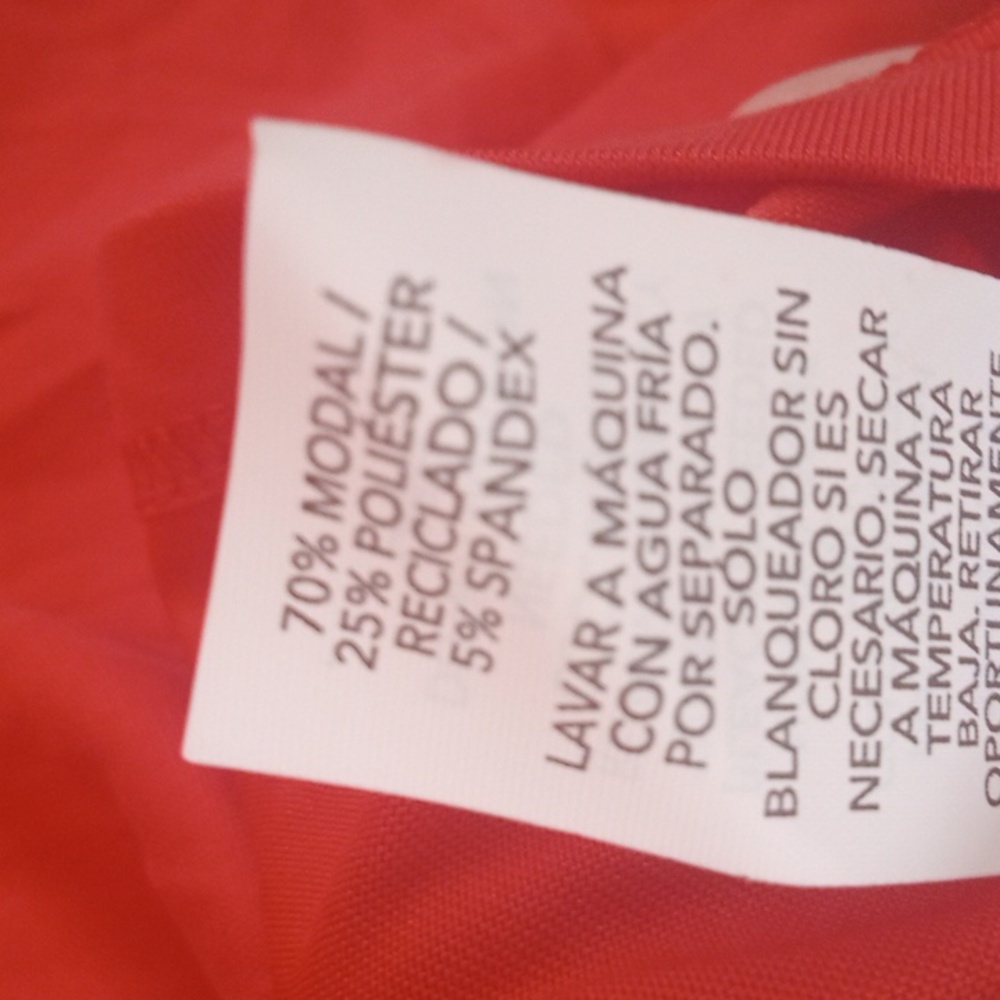 Joylab coral scoop neck top - Picture 5 of 5